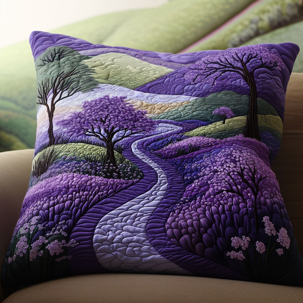 Amethyst Ridge Quilted Pillow Case Throw Pillow Cases Gifts For Sunflower Lovers