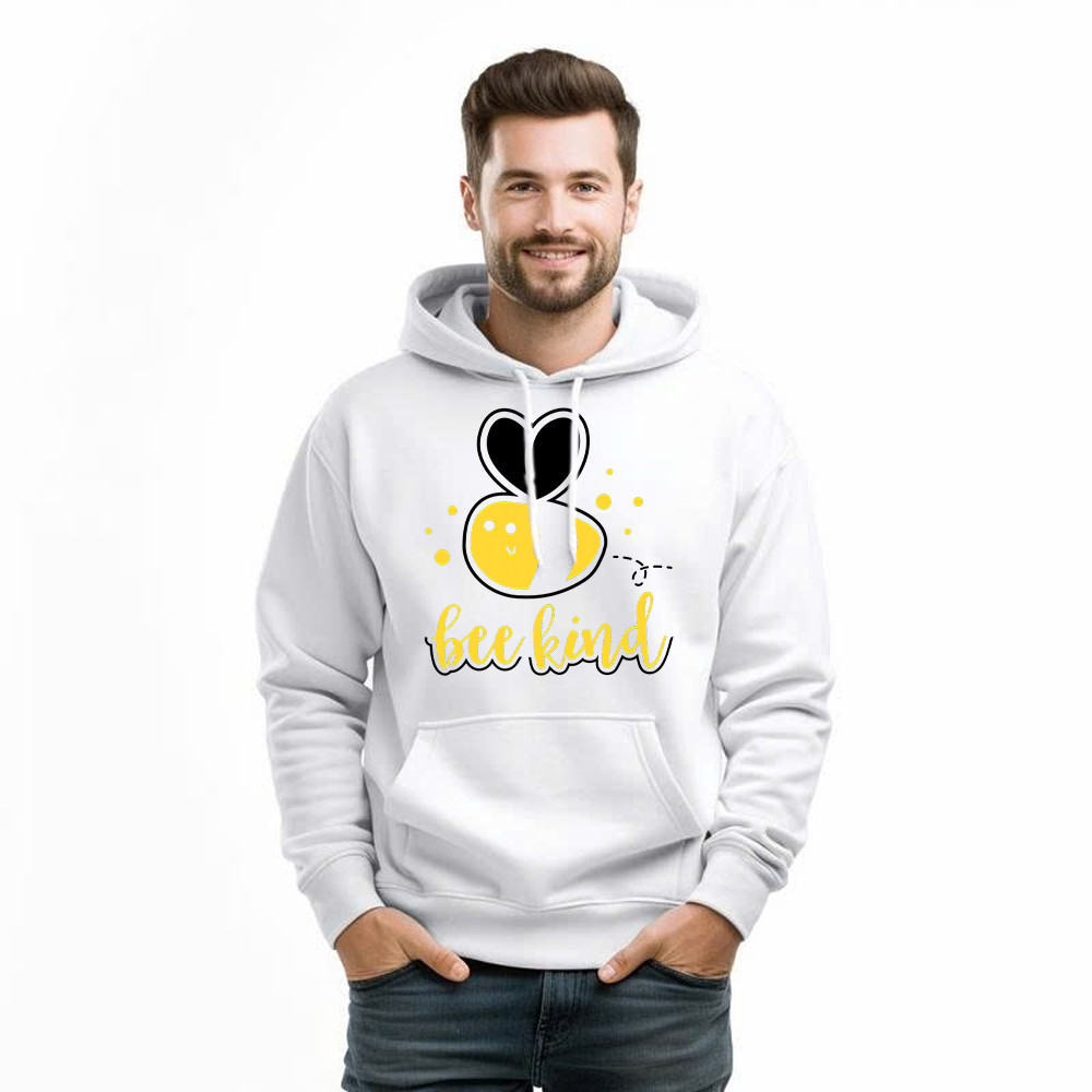 Bee Kind Hoodie Bumble Bee Beekind Clothing Gift Ideas For Best Friend Female Basgiathsweatshirts - Image 3