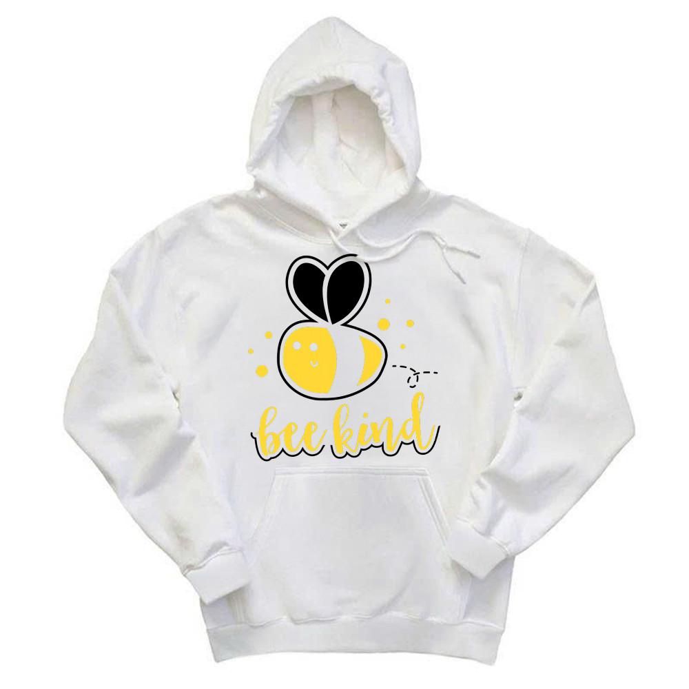 Bee Kind Hoodie Bumble Bee Beekind Clothing Gift Ideas For Best Friend Female Basgiathsweatshirts