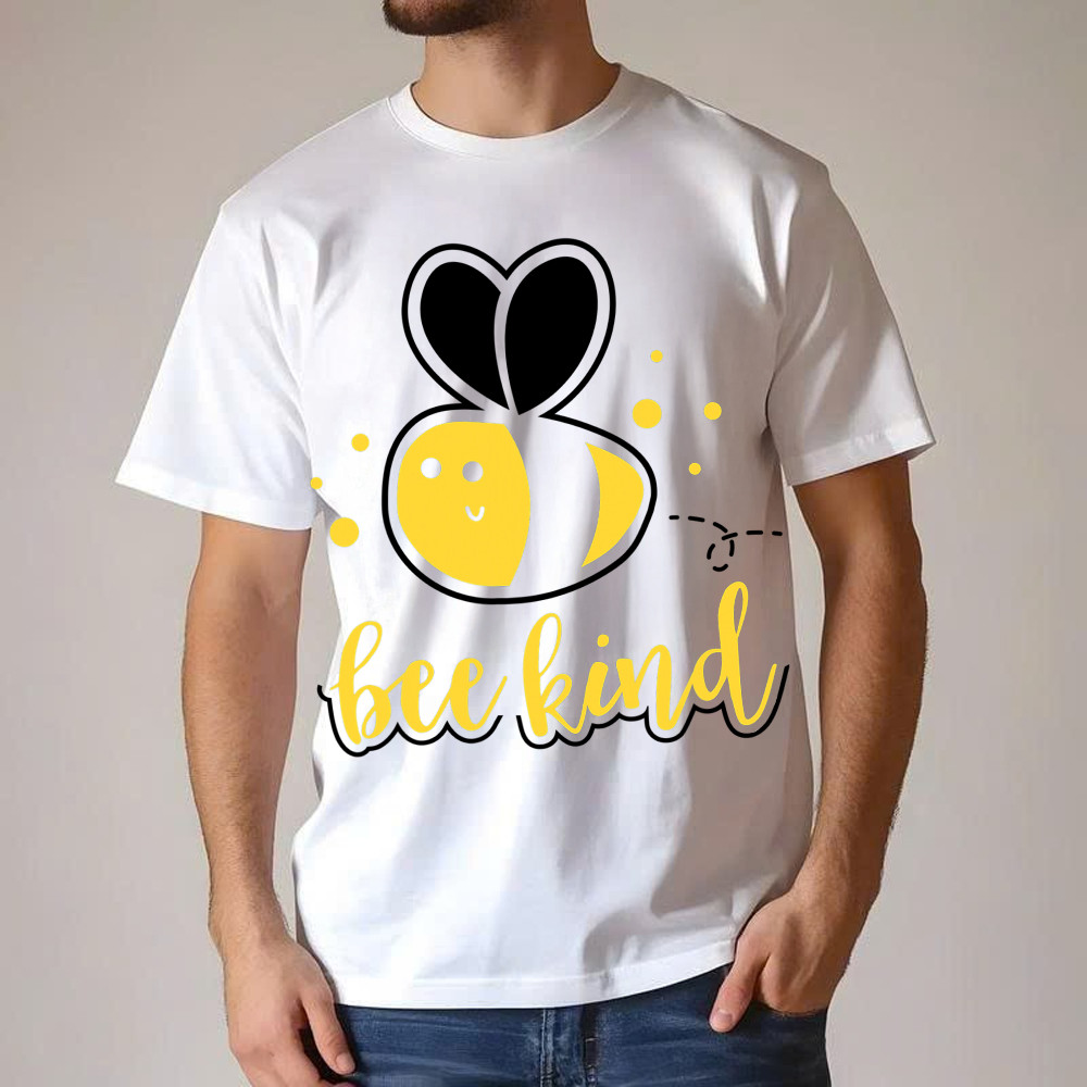 Bee Kind Shirt Bumble Bee Beekind Clothing Gift Ideas For Best Friend Female Basgiathsweatshirts - Image 4
