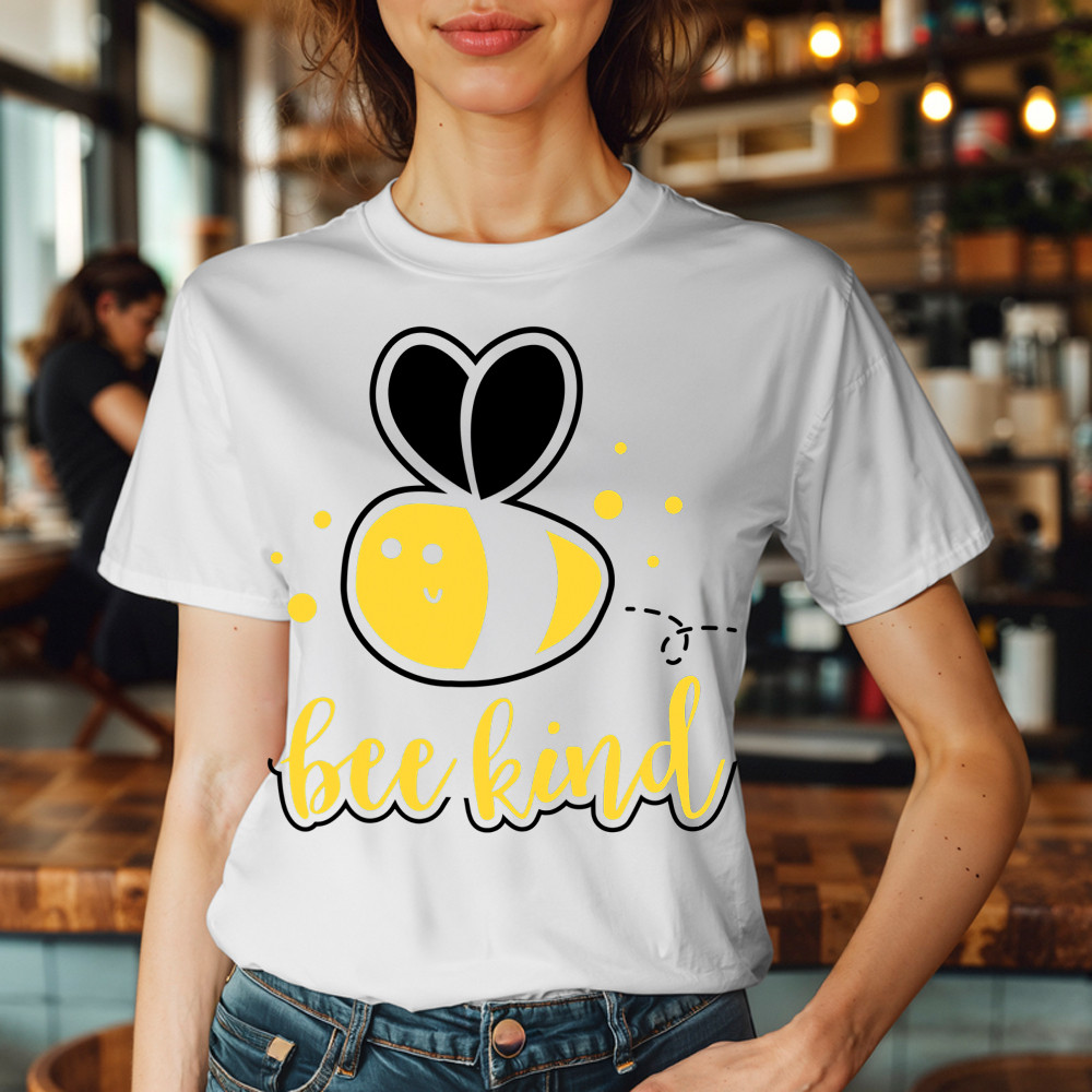 Bee Kind Shirt Bumble Bee Beekind Clothing Gift Ideas For Best Friend Female Basgiathsweatshirts - Image 5