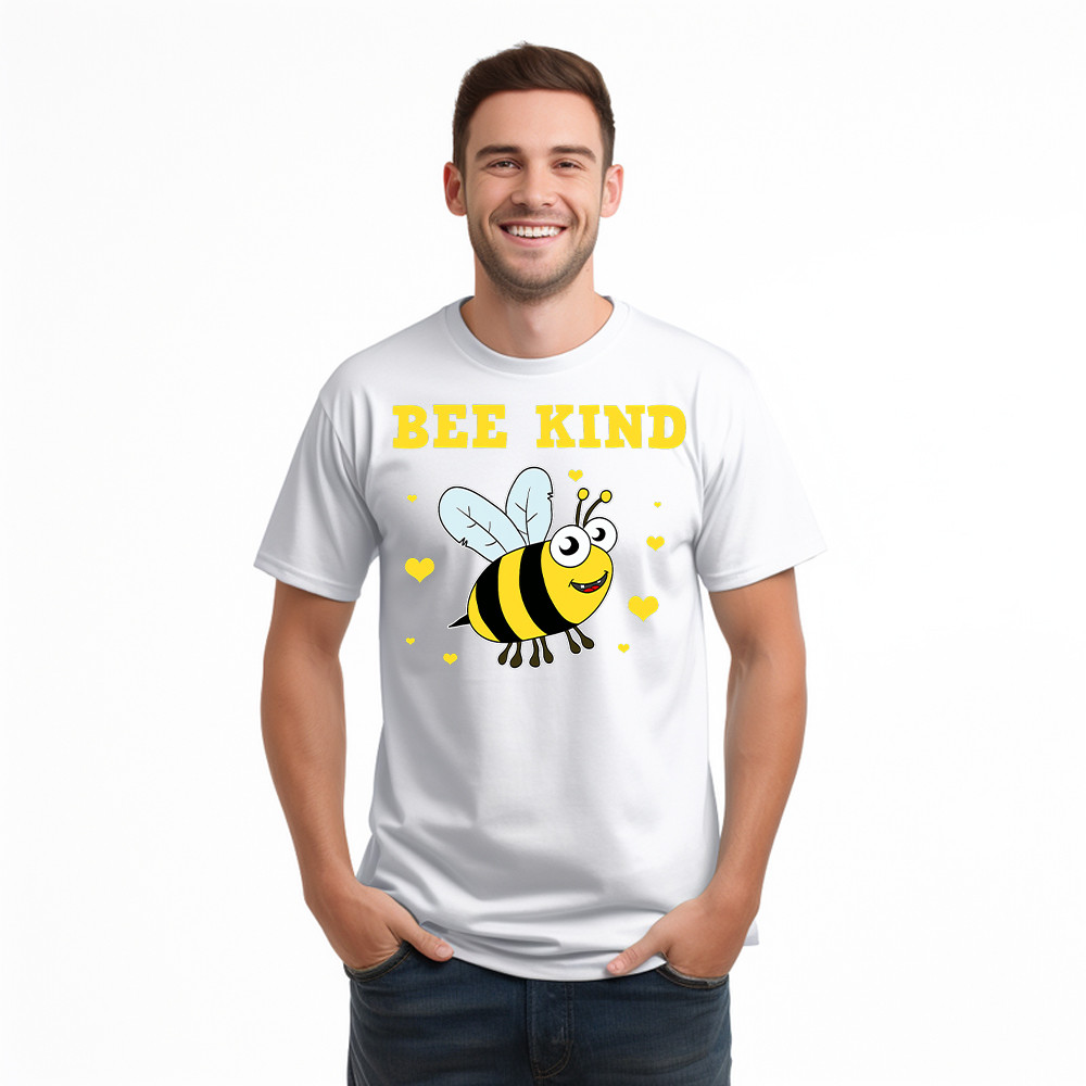 Bee Kind Shirt Cute Bumble Bee Bekind Clothing Birthday Gift For Male Friend Basgiathsweatshirts - Image 4