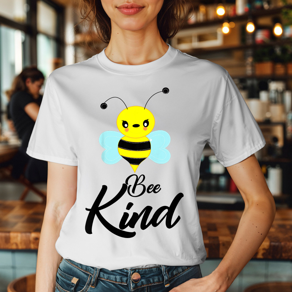 Bee Kind T-Shirt Cute Bumble Bee Beekind Shirt Cool Presents For Teenage Guys Basgiathsweatshirts - Image 5