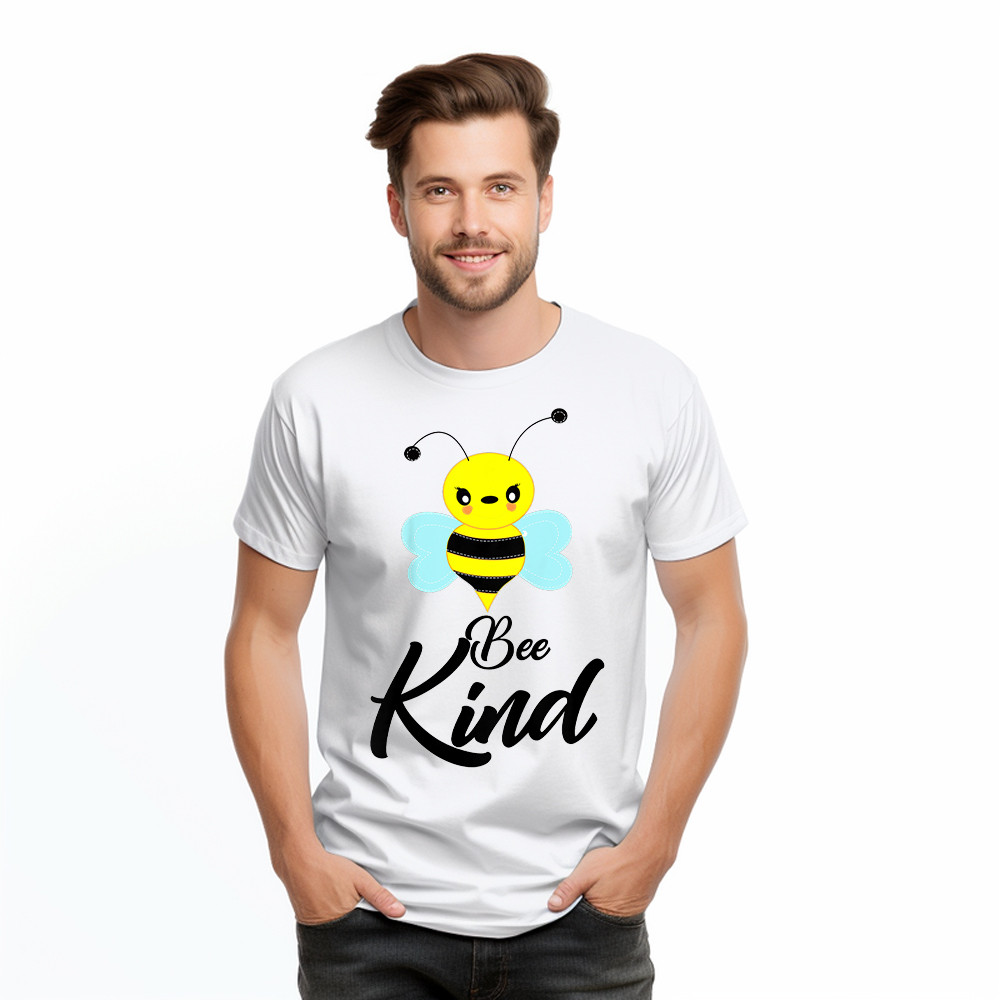 Bee Kind T-Shirt Cute Bumble Bee Beekind Shirt Cool Presents For Teenage Guys Basgiathsweatshirts - Image 2