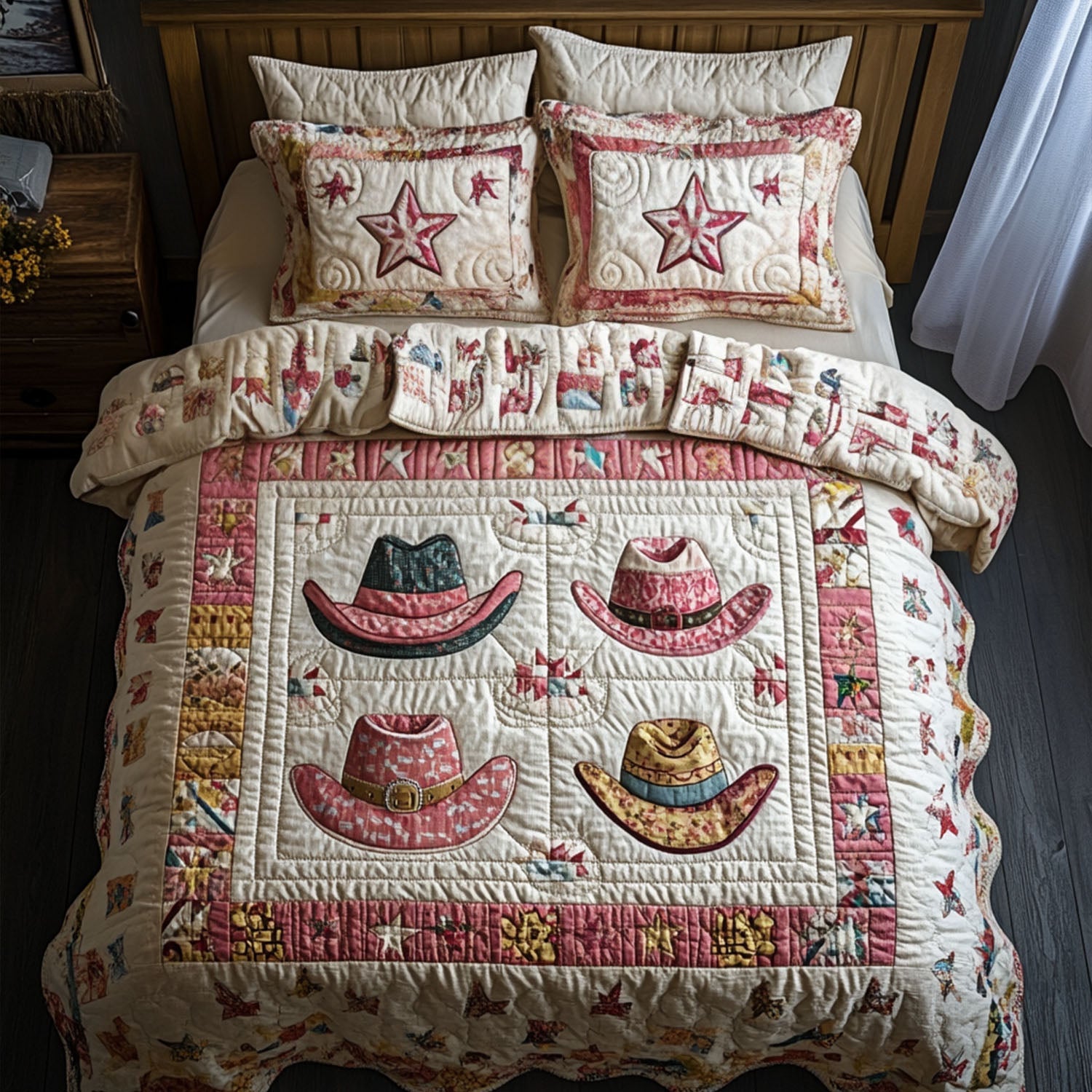 Canyon Dream Quilted Bedding Set Cowboy Theme Gifts