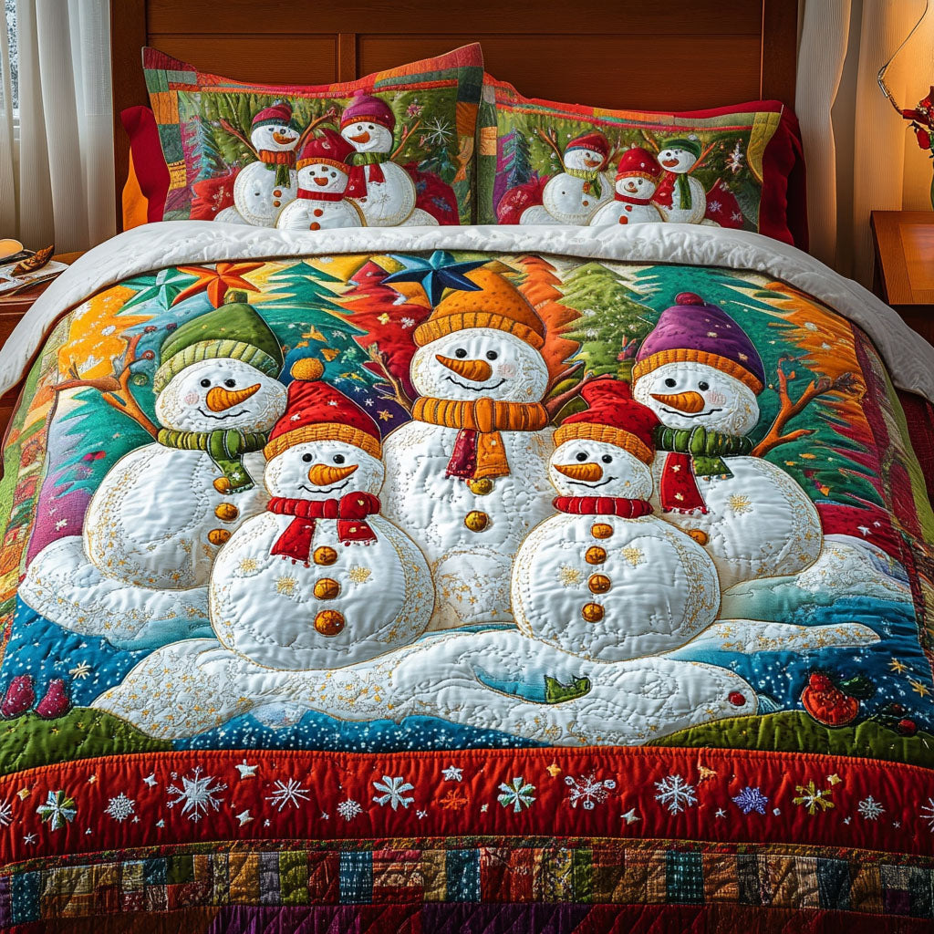 Christmas Dream Quilted Bedding Set Tree Of Life Memorial Gift