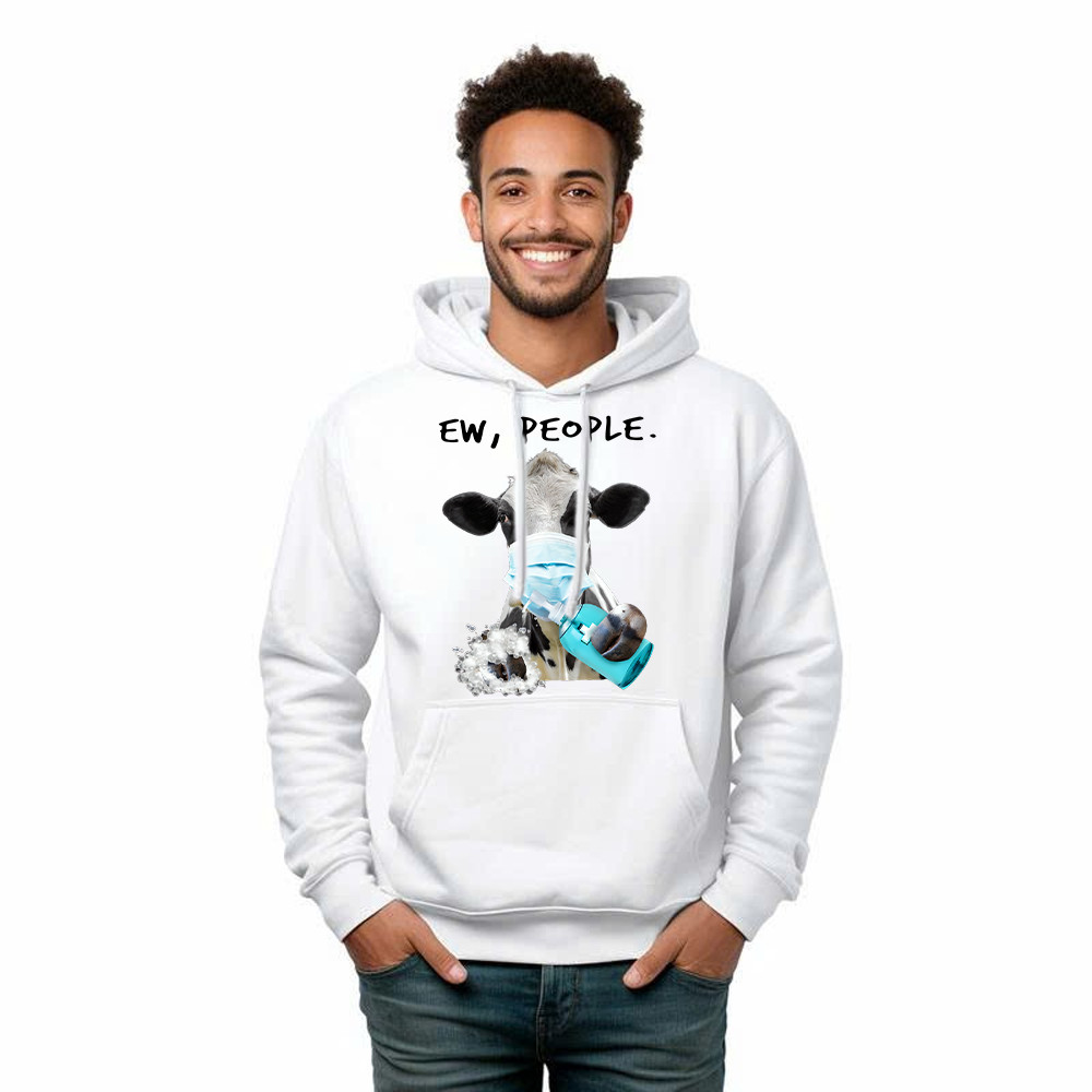 Dairy Cows Know How To Prevent Disease Hoodie Unique Cute Cows Apparel Gifts For Patient Basgiathsweatshirts - Image 3