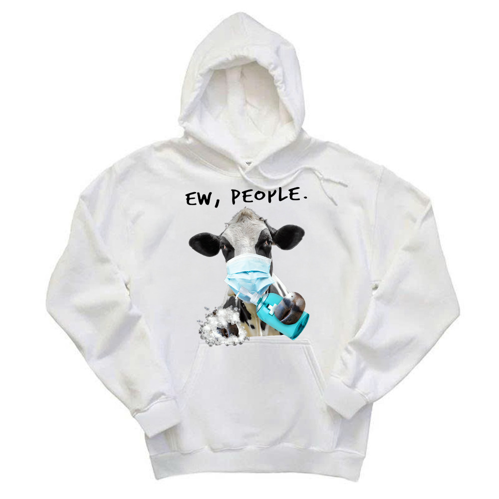 Dairy Cows Know How To Prevent Disease Hoodie Unique Cute Cows Apparel Gifts For Patient Basgiathsweatshirts