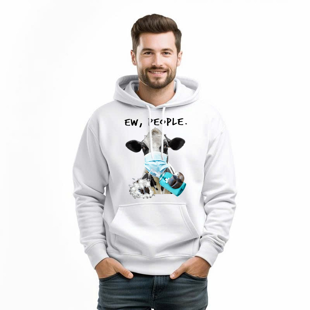 Dairy Cows Know How To Prevent Disease Hoodie Unique Cute Cows Apparel Gifts For Patient Basgiathsweatshirts - Image 4
