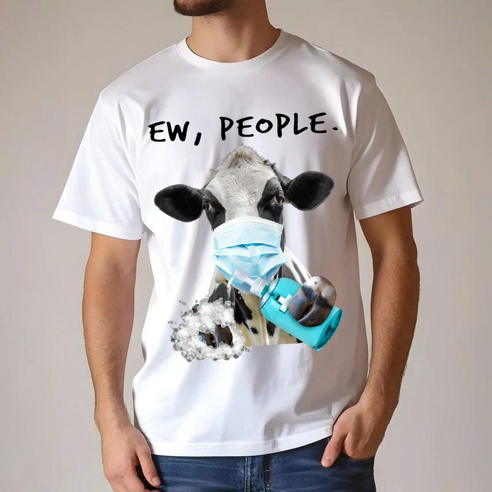 Dairy Cows Know How To Prevent Disease T Shirt Unique Cute Cows Apparel Gifts For Patient Basgiathsweatshirts - Image 3