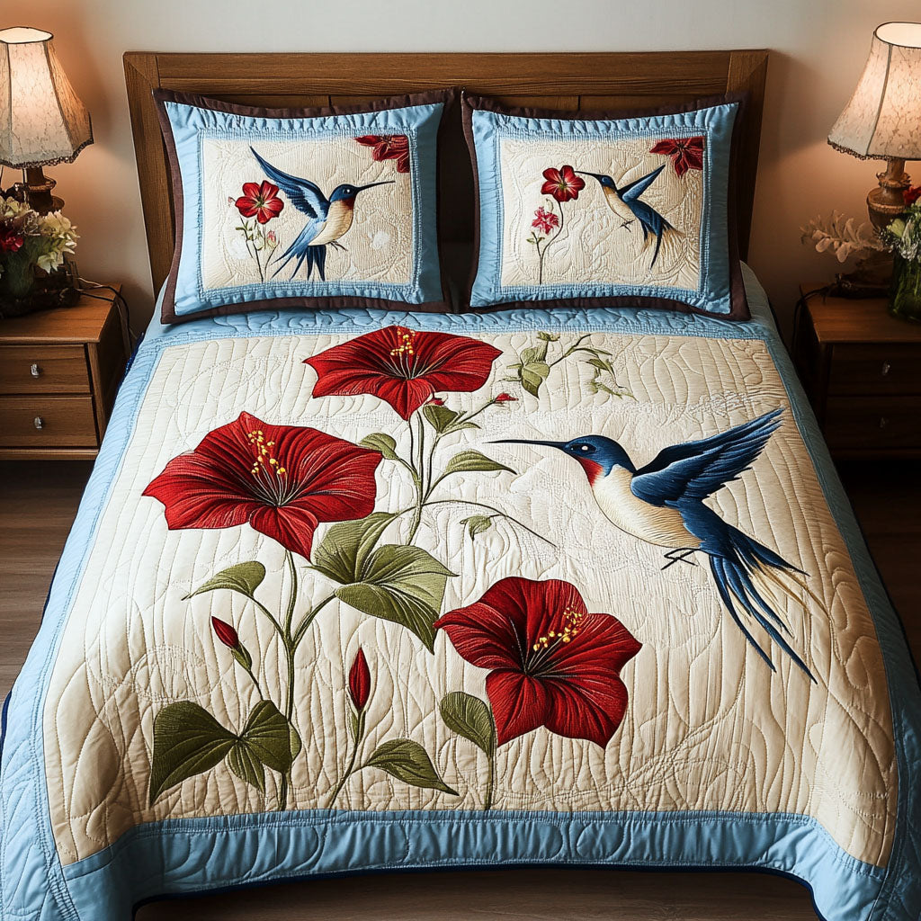 Flight Mirage Quilted Bedding Set Tree Of Life Gifts For Him