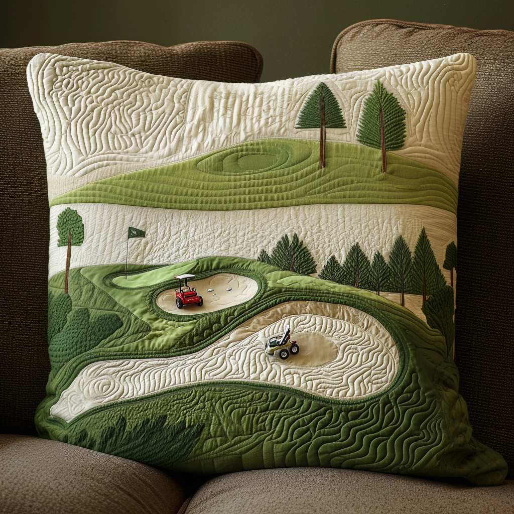 Harmony Pines Quilted Pillow Case Decorative Pillow Cases Family Gift Ideas