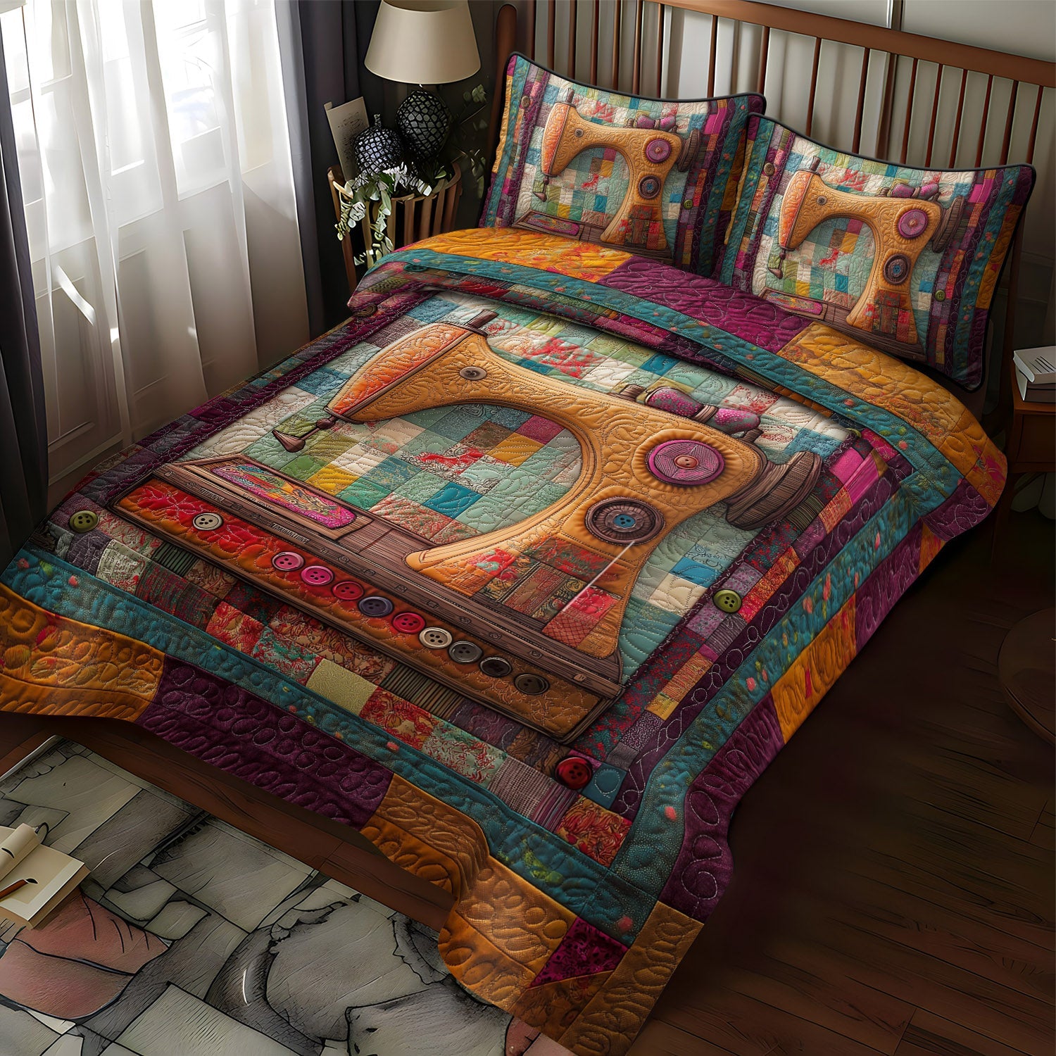 Heirloom Stitches Quilted Bedding Set Sewing Christmas Gift Ideas