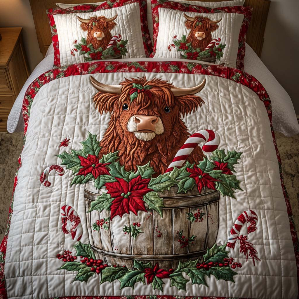 Holiday Delight Quilted Bedding Set Cowboy Gifts Ideas For Him
