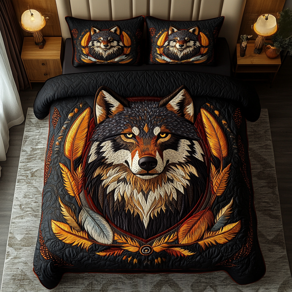 Lone Tracker Quilted Bedding Set Secret Santa Gifts