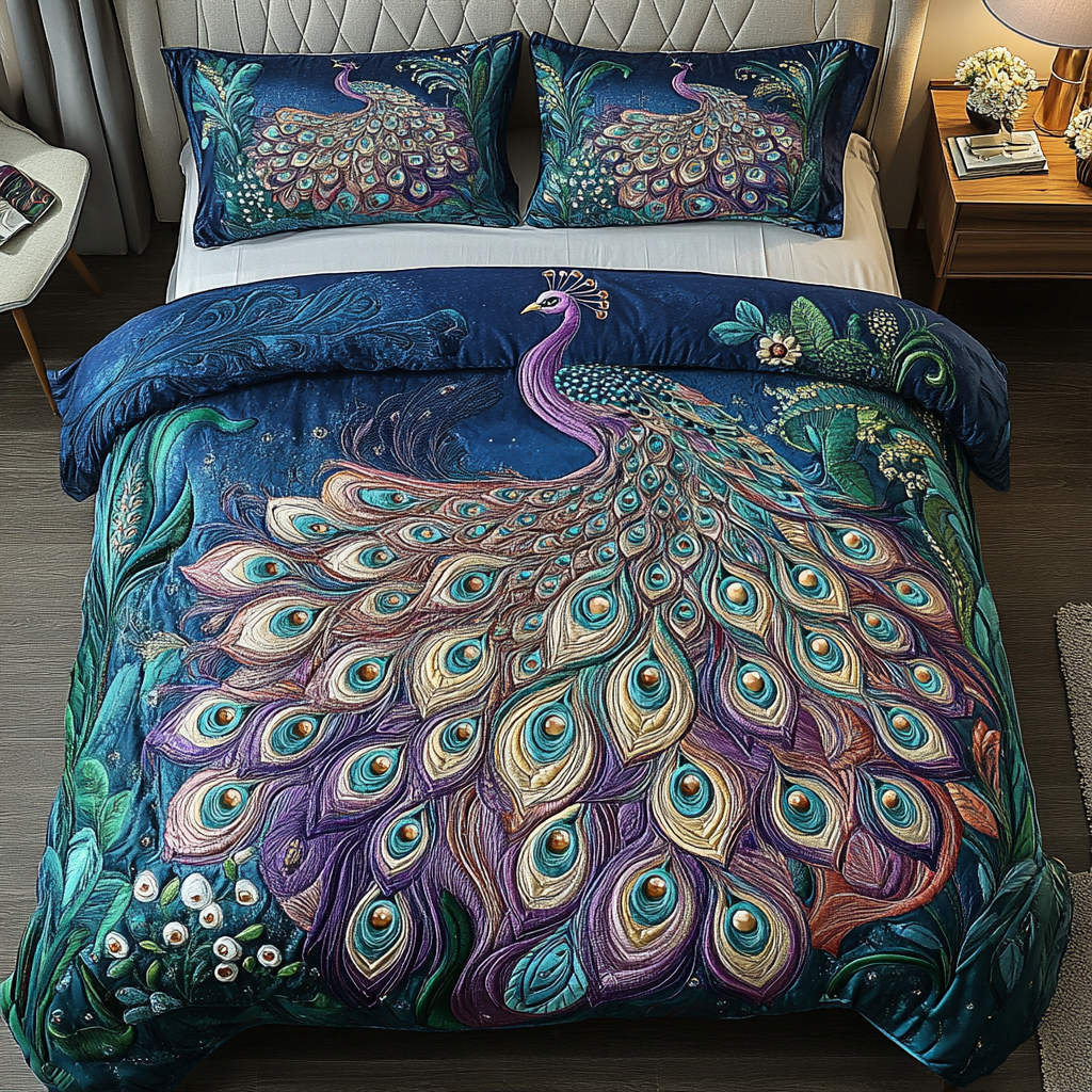 Regal Display Quilted Bedding Set Christmas Gifts For Men
