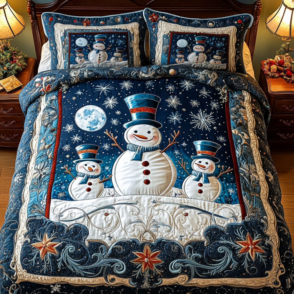 Silent Night Quilted Bedding Set Tree Of Life Memorial Gift
