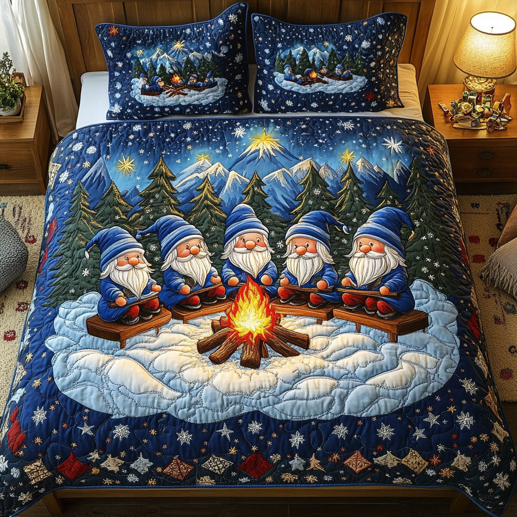 Snowy Nights Quilted Bedding Set Secret Santa Website