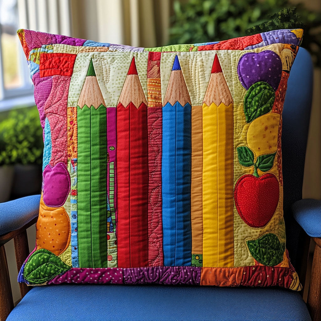 Study Station Quilted Pillow Case Nice Pillow Covers Back To School Gifts For Students