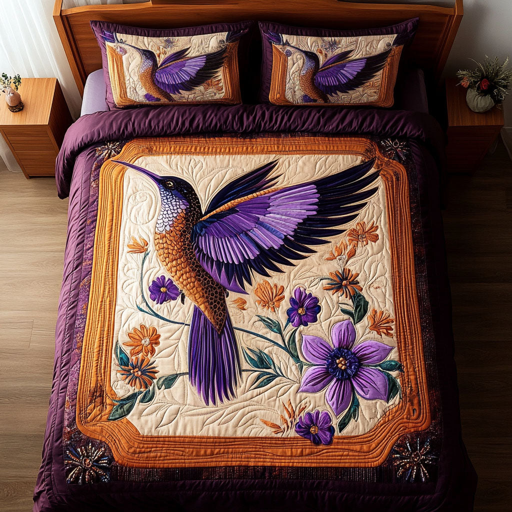 Sunlit Gem Quilted Bedding Set Tree Of Life Memorial Gift