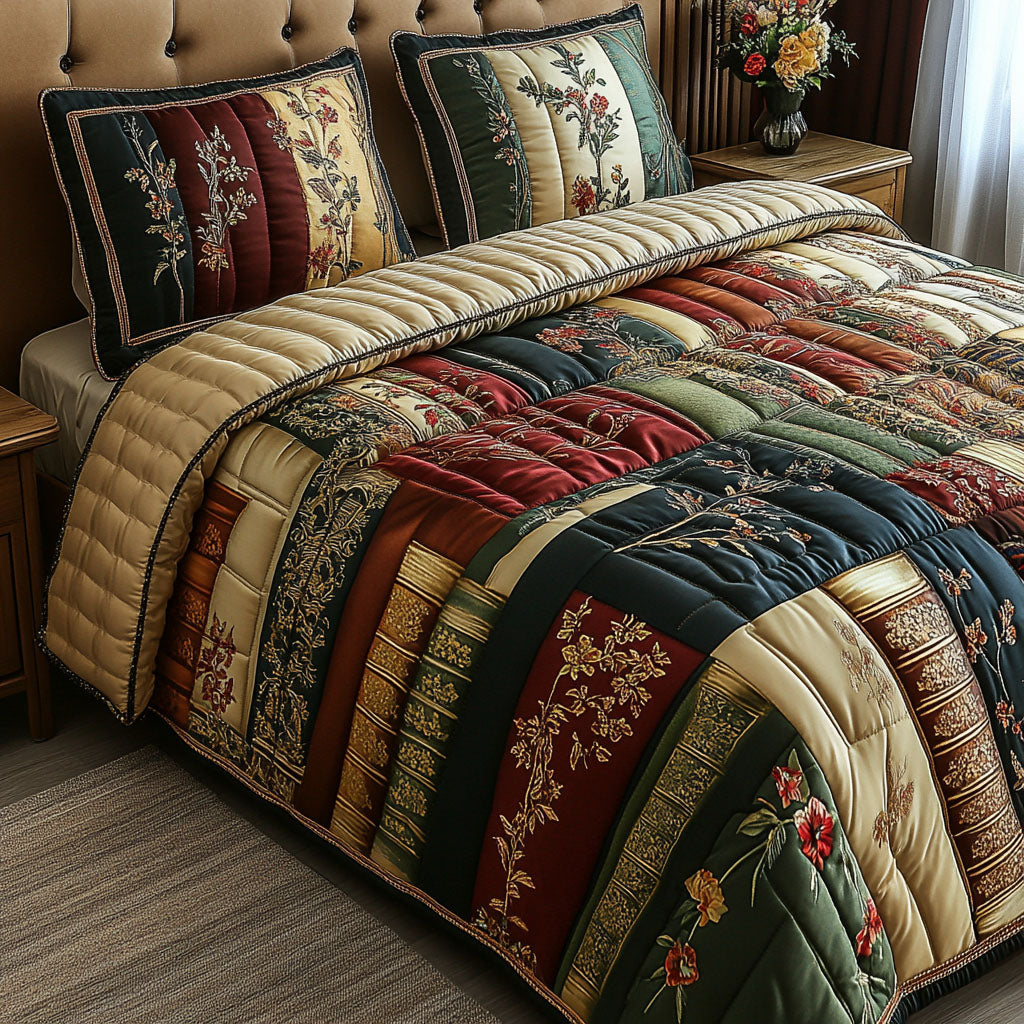 The Cozy Library Quilted Bedding Set Holiday Duvet Covers Best Book Lovers Gifts For Dad