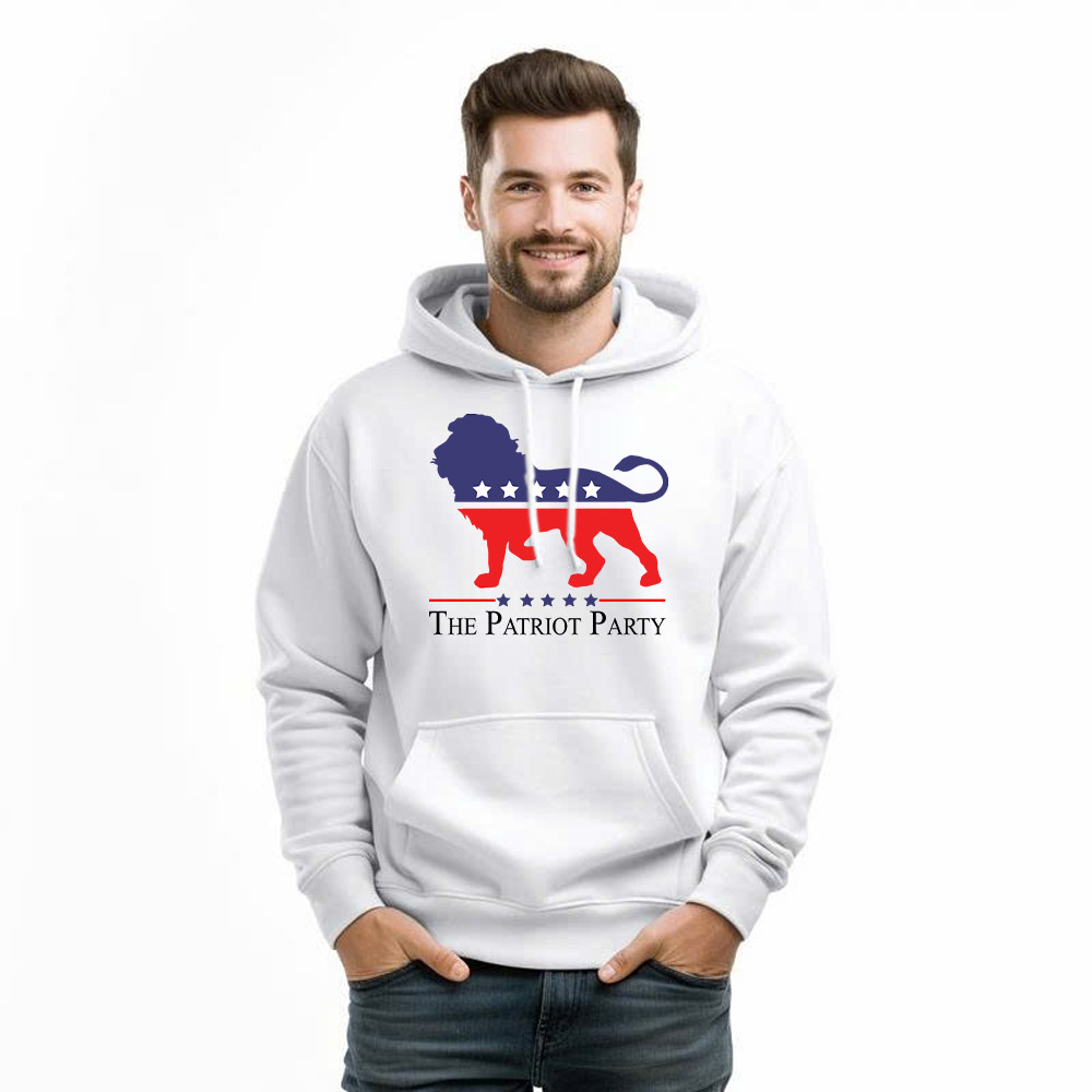 The Patriot Party Shirt Political Lion Trump MAGA The Patriot Party Hoodie Merch Basgiathsweatshirts - Image 3