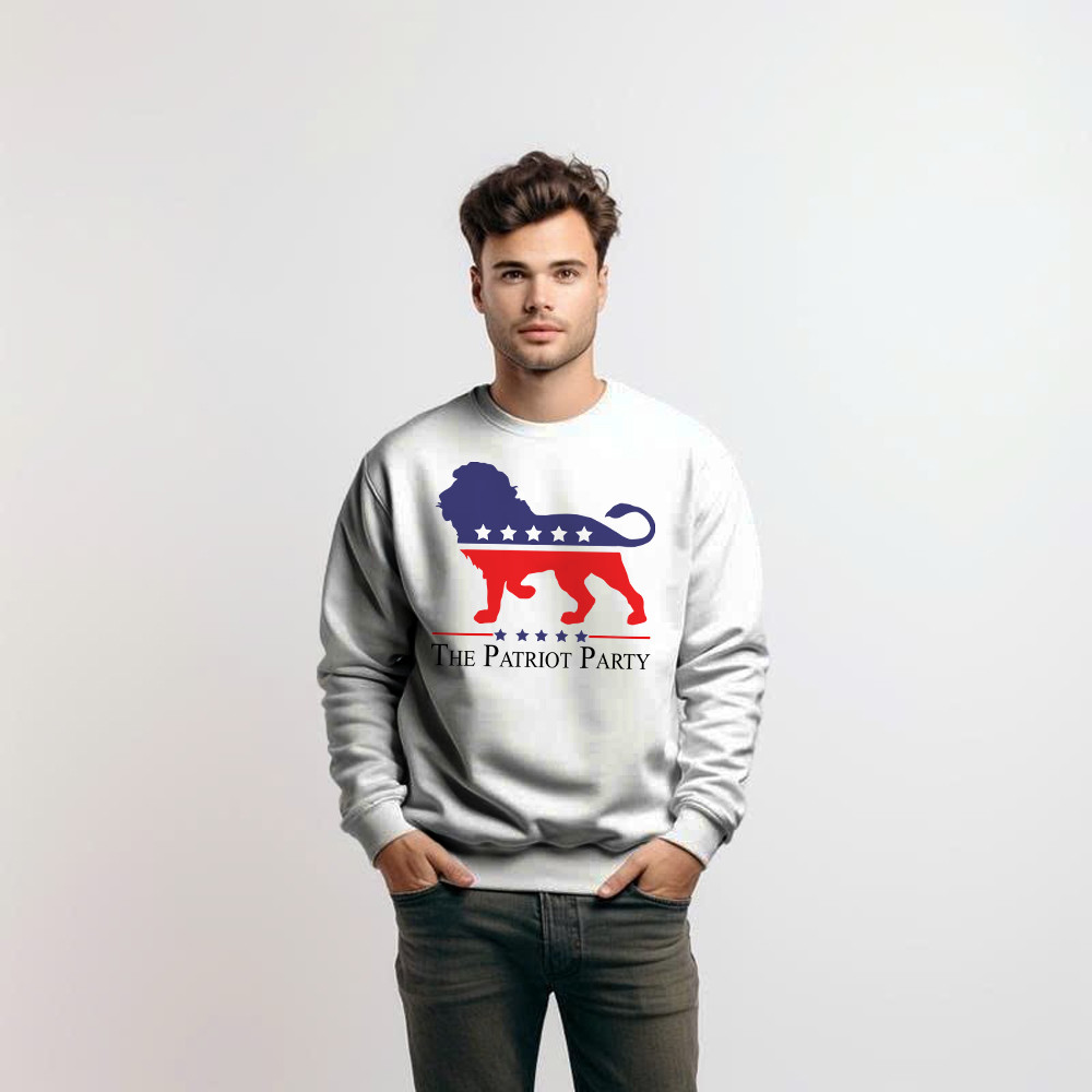 The Patriot Party Shirt Political Lion Trump MAGA The Patriot Party Sweatshirt Merch Basgiathsweatshirts - Image 2