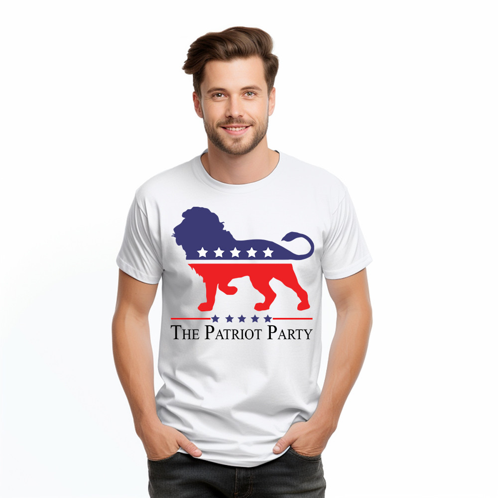 The Patriot Party Shirt Political Lion Trump MAGA The Patriot Party T Shirt Merch Basgiathsweatshirts - Image 2