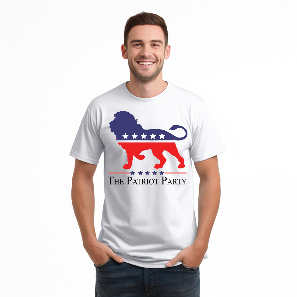 The Patriot Party Shirt Political Lion Trump MAGA The Patriot Party T Shirt Merch Basgiathsweatshirts - Image 3