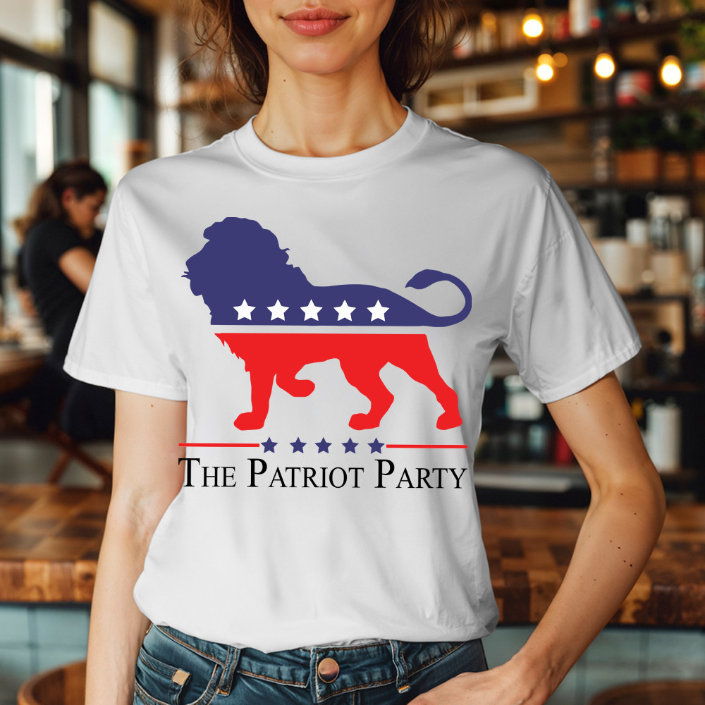 The Patriot Party Shirt Political Lion Trump MAGA The Patriot Party T Shirt Merch Basgiathsweatshirts - Image 5