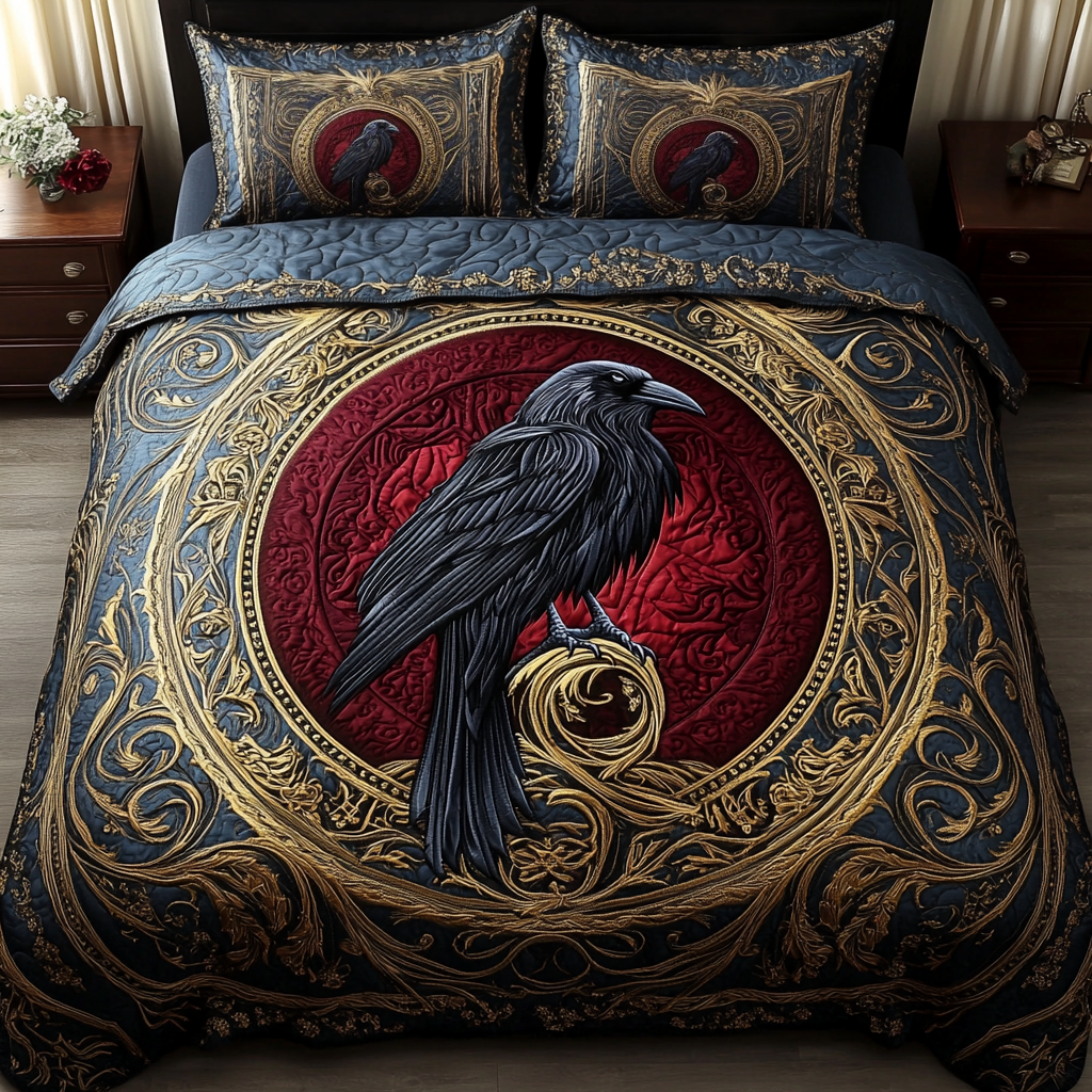 Twilight Sentinel Quilted Bedding Set Christmas Ideas 2024
