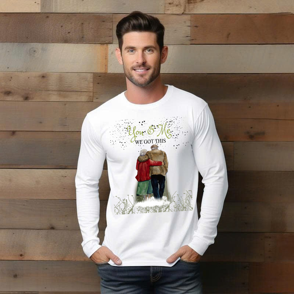 You & Me We Got This Shirt Matching Family Long Sleeve Shirt Gifts For Grandparents Basgiathsweatshirts - Image 2
