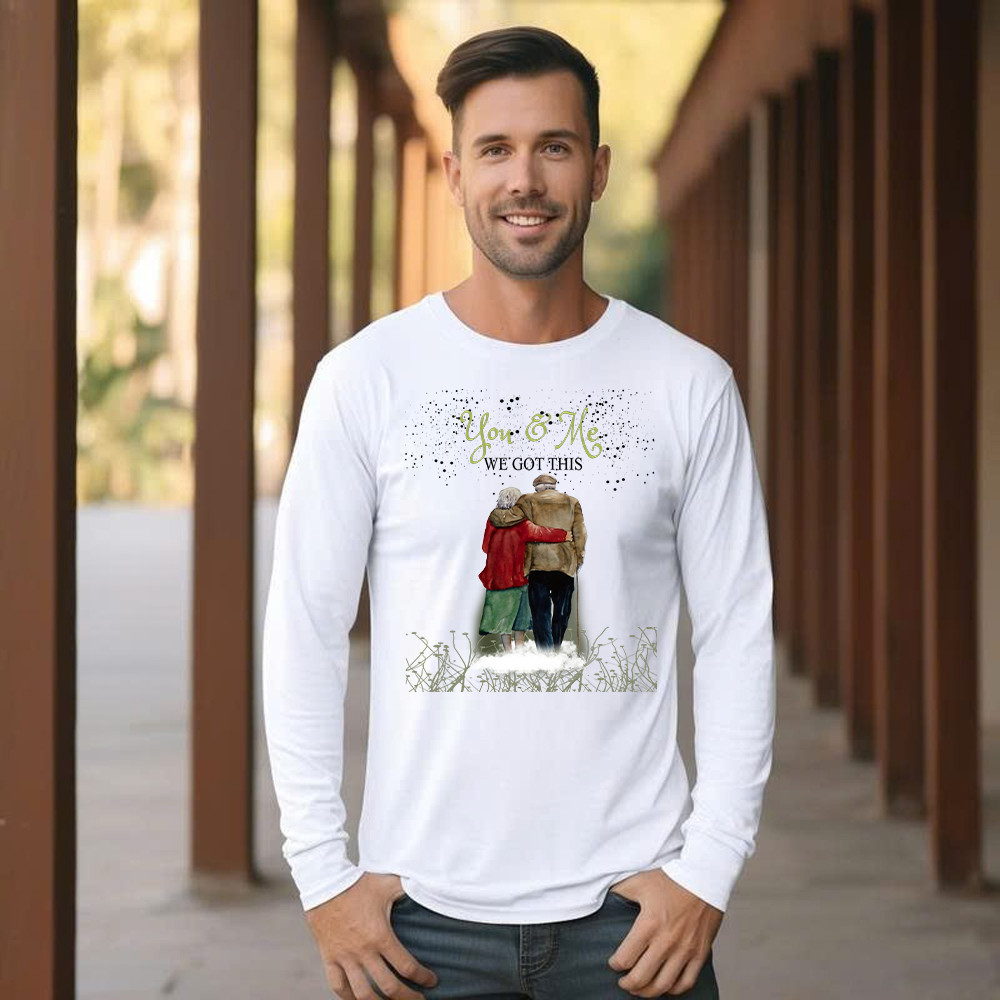 You & Me We Got This Shirt Matching Family Long Sleeve Shirt Gifts For Grandparents Basgiathsweatshirts - Image 3