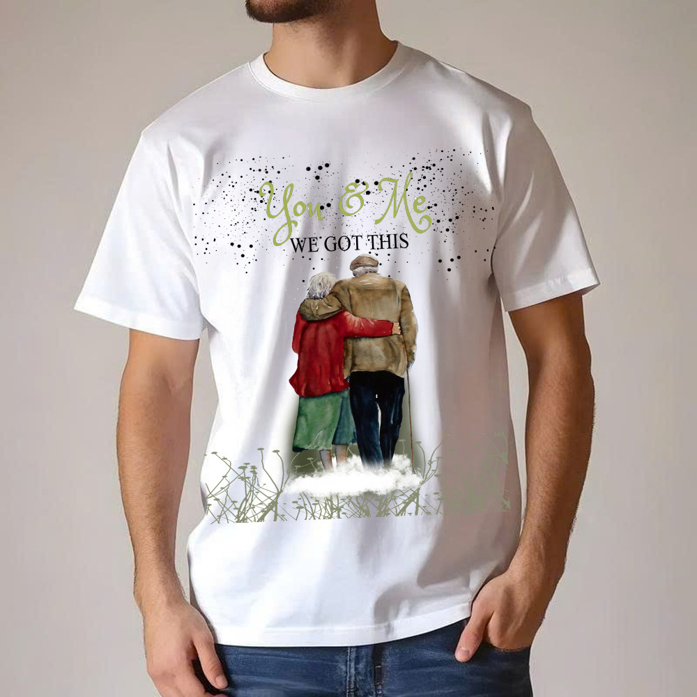 You & Me We Got This Shirt Matching Family T-Shirt Gifts For Grandparents Basgiathsweatshirts - Image 3