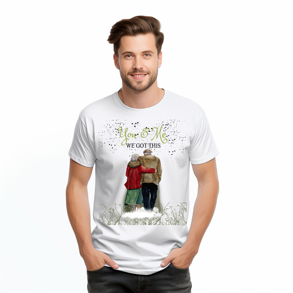 You & Me We Got This Shirt Matching Family T-Shirt Gifts For Grandparents Basgiathsweatshirts - Image 2