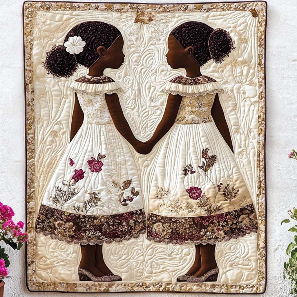 African Quilted Blanket Christmas Room Decor African American Gifts For Her - Image 8