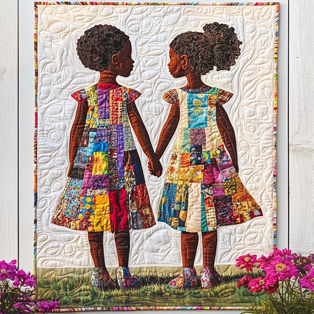 African Quilted Blanket Christmas Room Decor African American Gifts For Her - Image 9