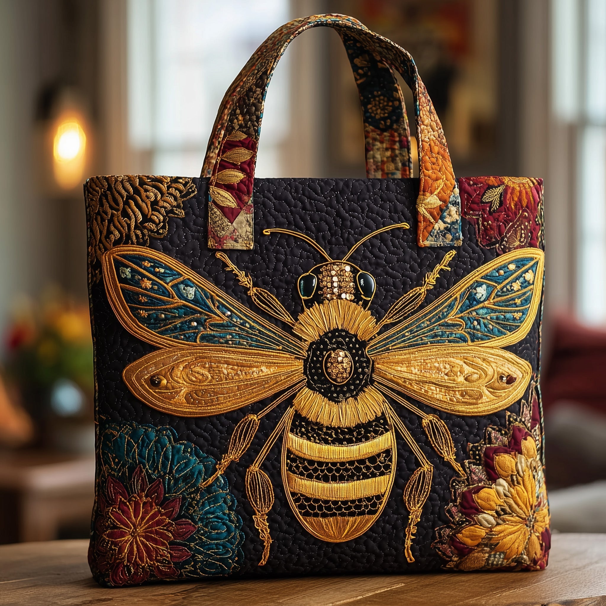 Bee Quilted Tote Bag The Perfect Tote Bag Gift Ideas For Bee Lovers