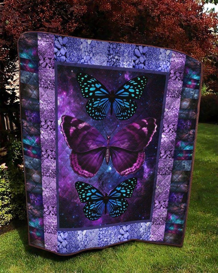 Butterfly Purple Blanket Family Throw Blanket Butterfly Gift Ideas Birthday