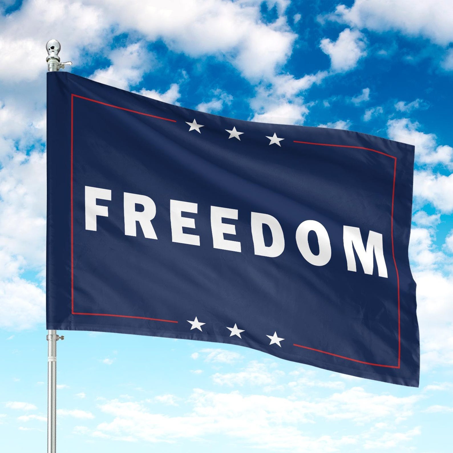 Charlie Kirk Freedom Flag R.I.P Tribute Charlie Kirk Charlie Kirk Merchandise Gift Items