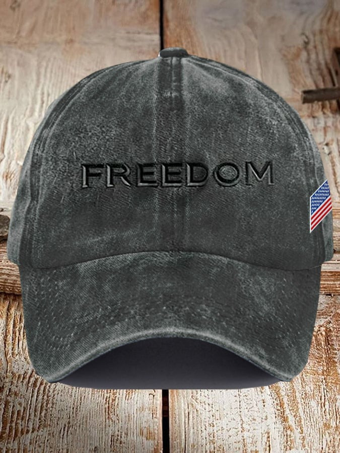 Charlie Kirk Freedom Hoodie Turning Point USA American Flag TPUSA Merch Memorial Apparel - Image 2