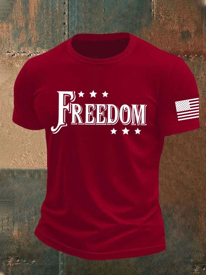 Charlie Kirk Freedom T-Shirt RIP Charlie Kirk Show Merchandise Store Tribute Clothing - Image 3