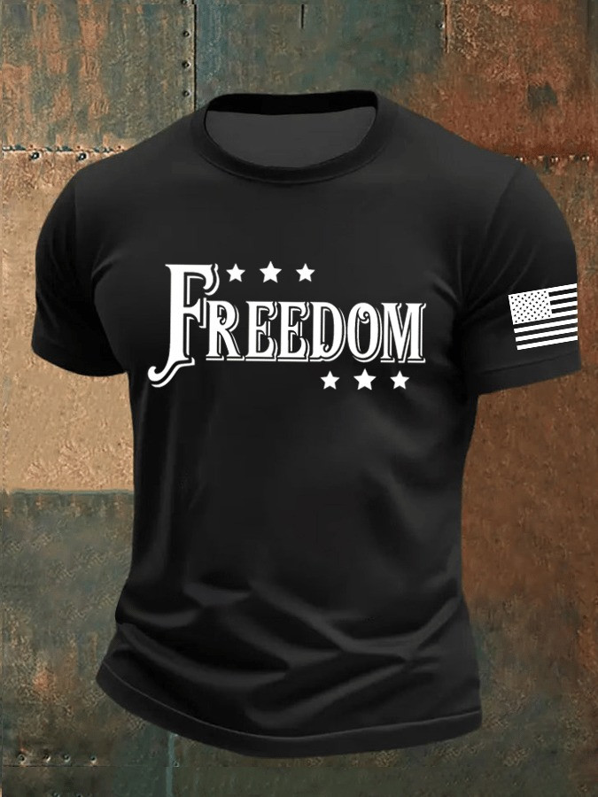 Charlie Kirk Freedom T-Shirt RIP Charlie Kirk Show Merchandise Store Tribute Clothing