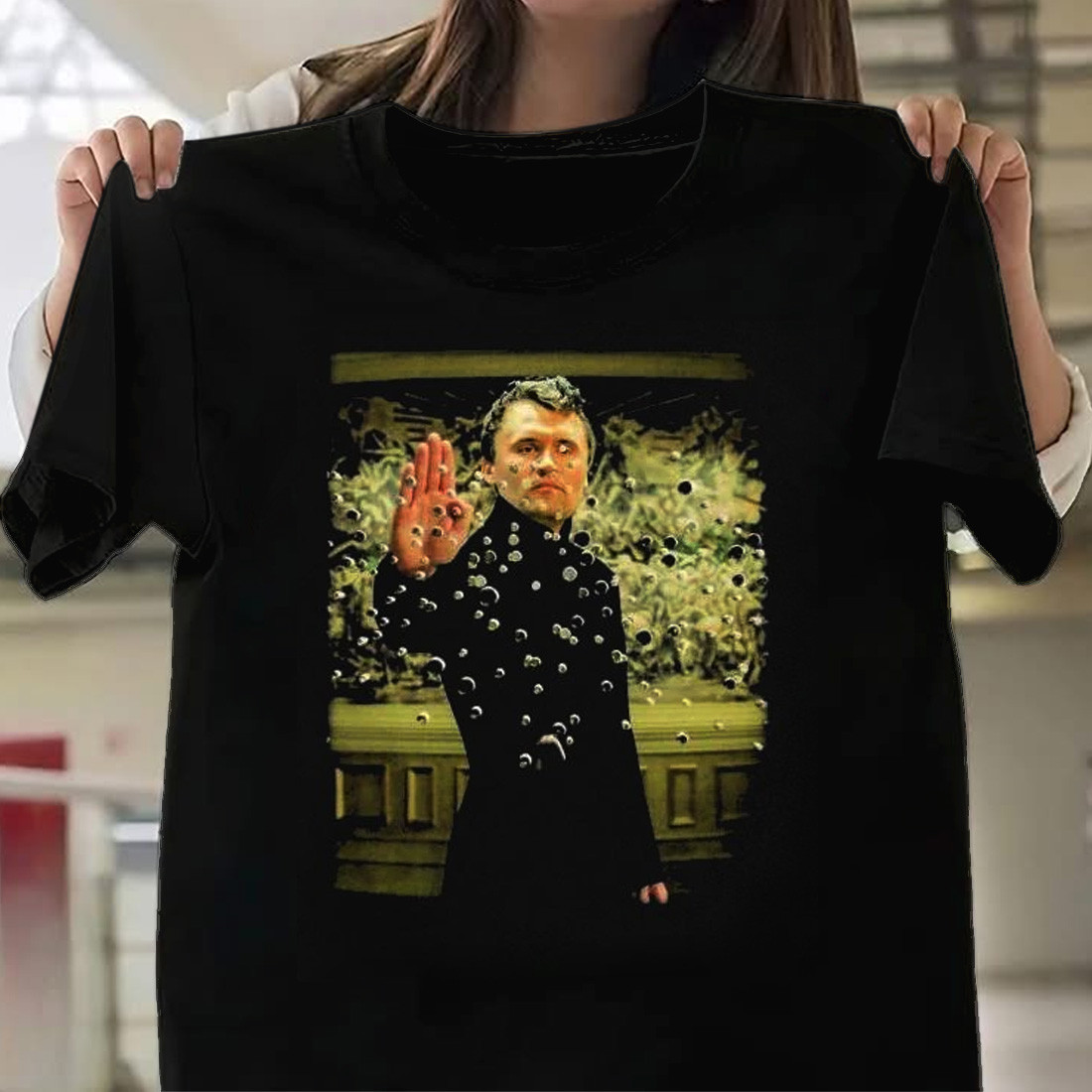 Charlie Kirk Neo Shirt Matrix Bullets RIP Charlie Kirk Shooters T-Shirt For Supporters