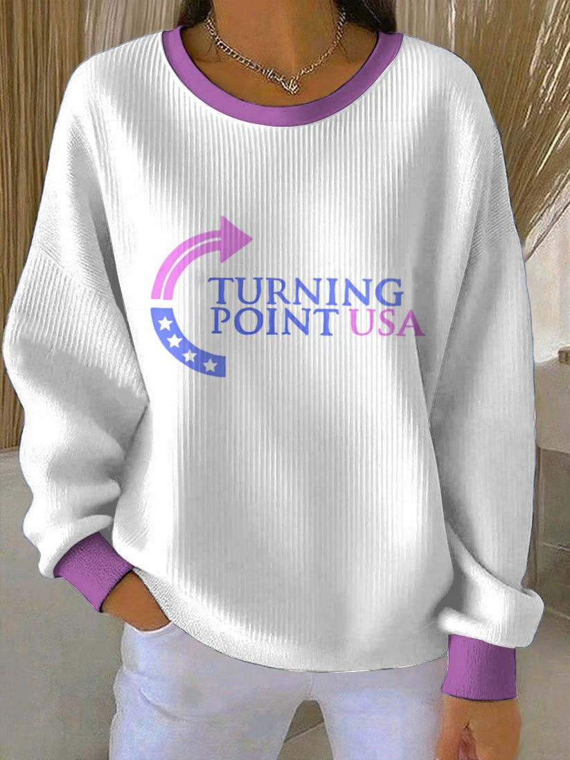 Charlie Kirk Turning Point USA Sweatshirt Apparel TPUSA Charlie Kirk Merch Store - Image 2