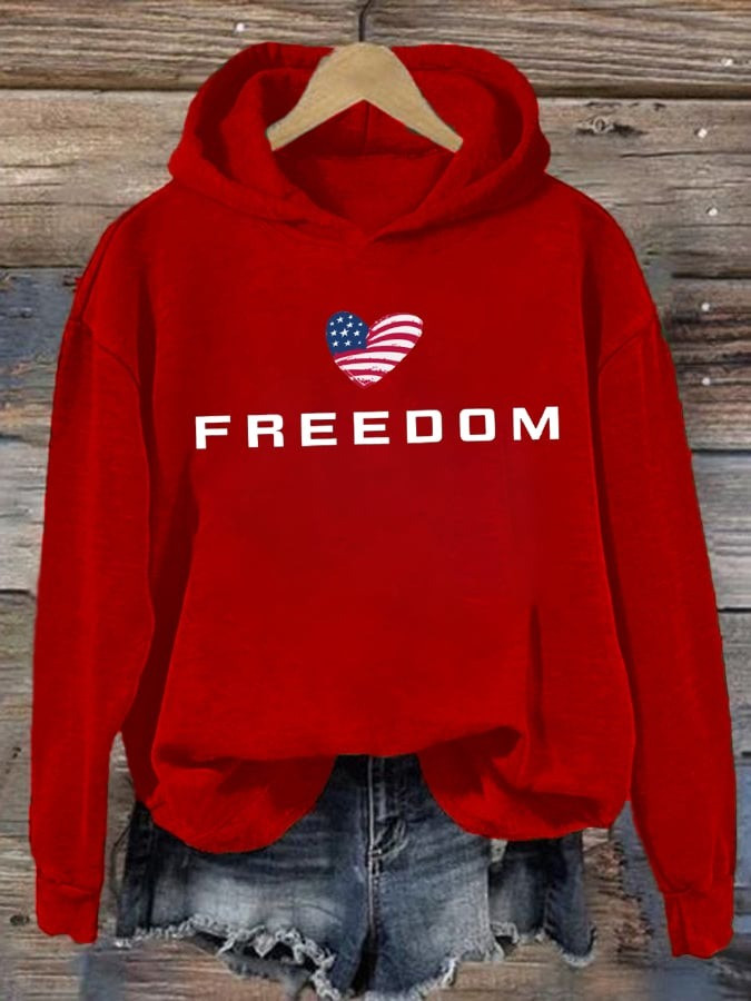 Charlie Kirk White Freedom Hoodie Was Wearing Tribute To Charlie Kirk Memorial Clothing - Image 3