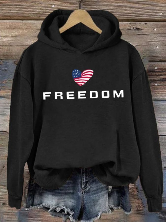 Charlie Kirk White Freedom Hoodie Was Wearing Tribute To Charlie Kirk Memorial Clothing - Image 2