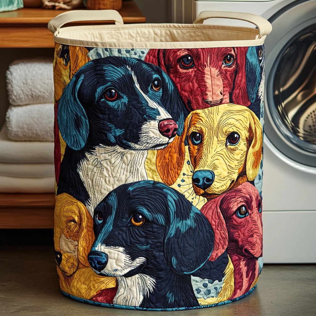 Dachshund Warm Home Quilted Laundry Funny Cute Family Clothes Dachshund Stuff Gifts
