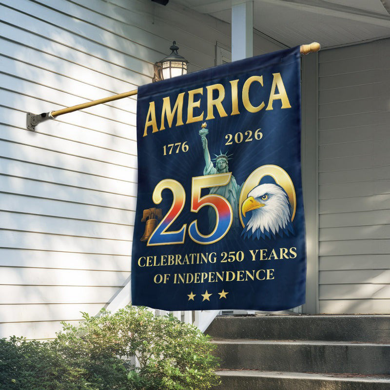 Eagle America Celebrating 250 Years Of Independence Flag 1776 2026 Unique Veteran Gifts