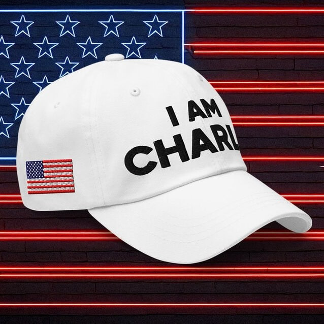 I Am Charlie Kirk Hat Tribute Charlie Kirk Show Merchandise Best Gifts For Trump Supporters - Image 2